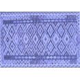 thumbnail image 1 of Ahgly Company Indoor Rectangle Persian Blue Traditional Area Rugs, 8' x 12', 1 of 4