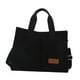 thumbnail image 3 of Bolso de hombro para mujer Yuyangstore bolso de mano pequeño de pana informal Negro, 3 of 8