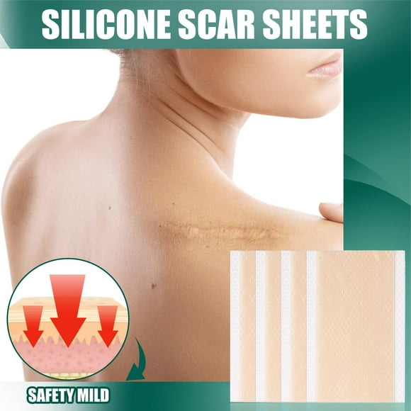 Cintas para cicatrices Colcomx de silicona 7,5x4cm