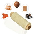 thumbnail image 4 of 50 Meters/Roll 150D/16 Leather Crafts Flat Sewing Thread Hand Stitching Waxed Thread (Beige), 4 of 7