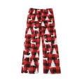 thumbnail image 5 of Baikeli Christmas Pajamas for Family Funny Elk Deer Graphic Matching Pjs Sets Soft Red and Black Plaid Long Sleeve Sleepwear, 5 of 5