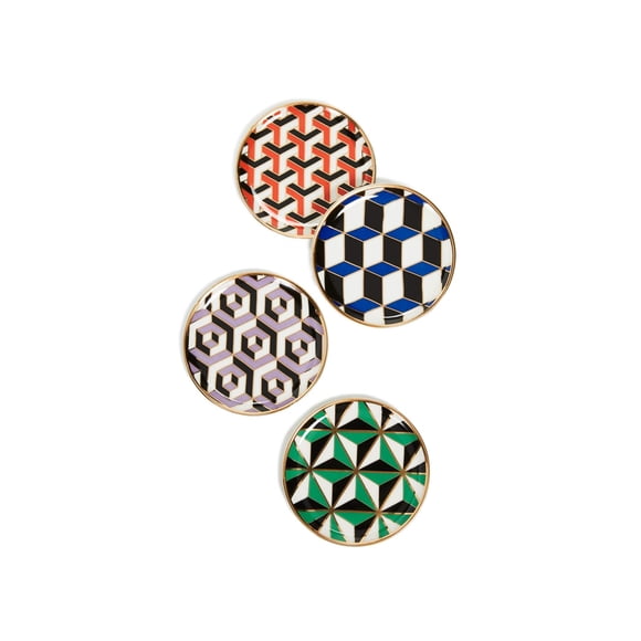 Jonathan Adler Versailles Coasters, Multi
