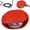 Red, variant on FXMLRLK 1 Pack Automatic Cord Reel, Upgrade Retractable Extension Travel Cord Organizer, No More Tangled Cords Headphone Holder for USB Cables, Headset Cable, Yellow