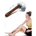 thumbnail image 3 of Rodillo de masaje Lyanxinlei Relax para aliviar el dolor muscular, color gris, 3 of 6