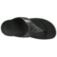 thumbnail image 5 of Fitflop Lulu Shimmersuede Sandals Black, 5 of 8