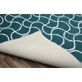 thumbnail image 2 of Mainstays Drizzle Polypropylene Teal/White Indoor Area Rug, 7'6" x 9'6", 2 of 5
