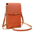 thumbnail image 1 of Bmisegm New Large Capacity Multifunctional Solid Color Fashionable and Simple One Shoulder Small Bag Crossbody Mobile Phone Bag Shoulder Bags Brown One Size, 1 of 7