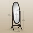 thumbnail image 3 of HOMCOM Miroir Pleine Longueur, Miroir Autoportant avec Angle Ajustable, 3 of 10