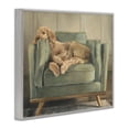 thumbnail image 2 of Stupell Industries Eclectic Labradoodle Lounging on Sofa Gray Framed Giclee Art, 30 x 24, by Ethan Harper, 2 of 7