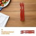 thumbnail image 3 of OUNONA 8Ud Herramientas Portátiles Para Comer Cangrejo Plástico Para Cena De, 3 of 8