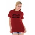 thumbnail image 4 of When I Die My Cat Gets Everything Men's Graphic T Shirt Tees Brisco Brands S, 4 of 6