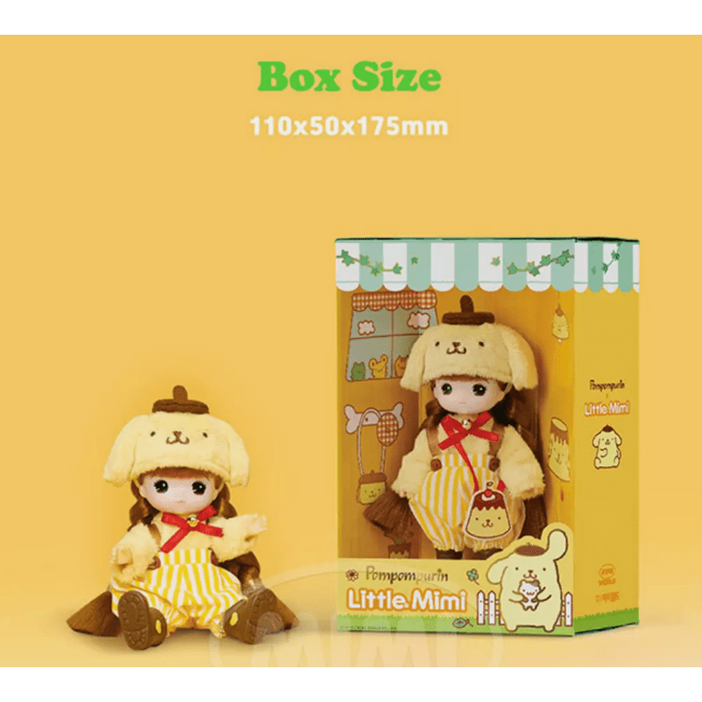Sanrio Characters x Little Mimi Figure Doll - POMPOMPURIN
