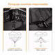 thumbnail image 3 of Paraguas Sombrilla De Automático Resistente Grande  Negro, 3 of 5