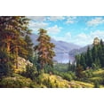 thumbnail image 2 of Basov, Sergej 24x18 White Modern Wood Framed Museum Art Print Titled - Memories of Siberia, 2 of 4