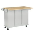 thumbnail image 5 of Thatcher Kitchen Cart, Grey, 5 of 6