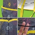 thumbnail image 5 of Garden Tool Bag,Pioneer Flower Floral Print Pattern Garden Tool Organizer,Garden Gifts,Waterproof Multi-Pocket Garden Tool Storage 11.8x5.5x11.4 Inch(Tools NOT Included), 5 of 6