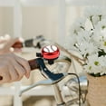 thumbnail image 7 of WIRESTER Bicycle Bell Aluminum Alloy Mini Bike Bell With Ring Horn Accessories for Adults Men Women Kids Girls and Boys - Baseball, 7 of 7