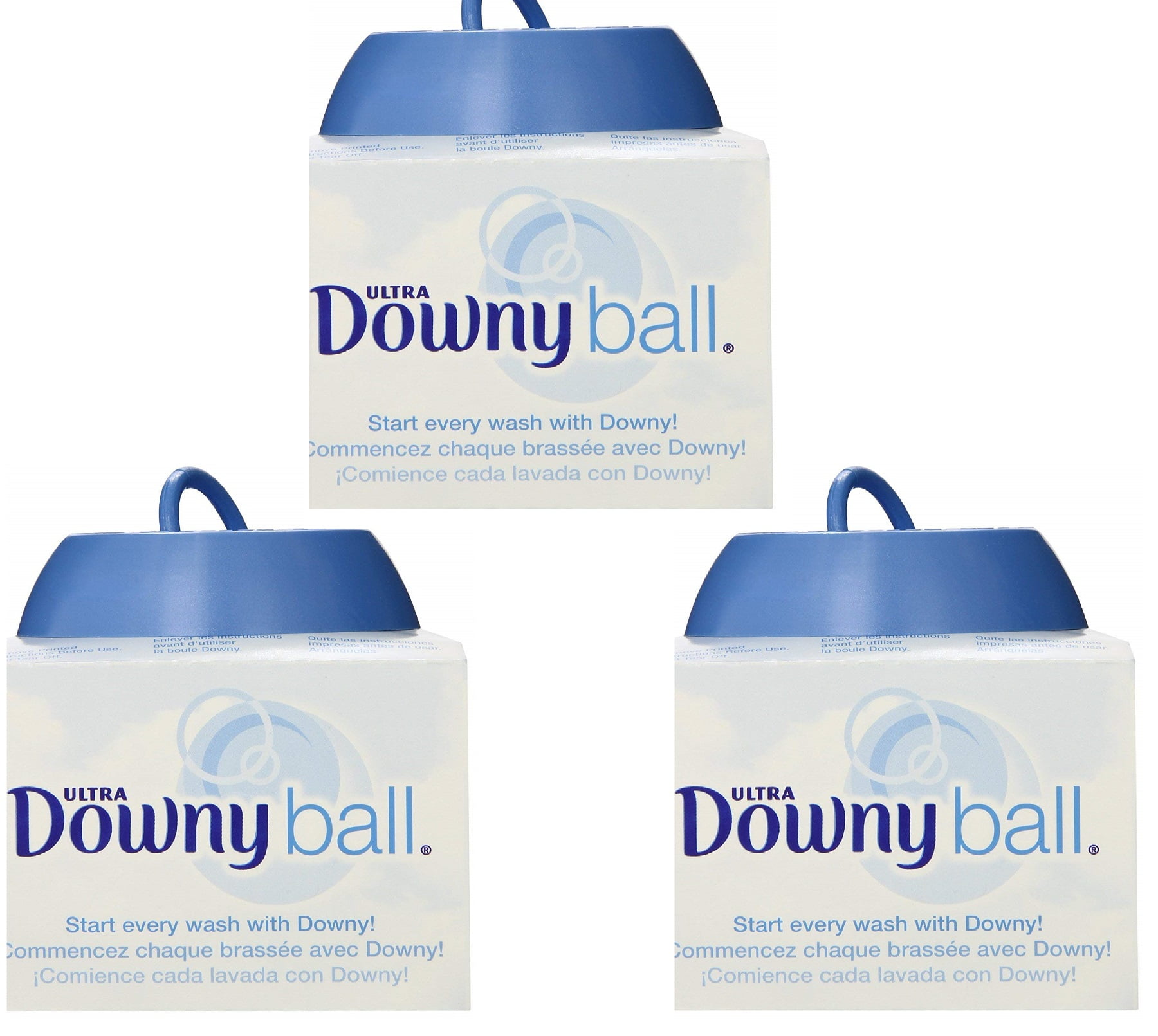 Downy Ball Automatic Liquid Fabric Softener Dispenser pack of 3