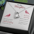 thumbnail image 2 of To My Daughter Some Days Are Better Forever Necklace w Message Card, 2 of 20