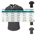 thumbnail image 2 of XuJwPNcy Men's Muscle T Shirts Stretch Short Sleeve V Neck Workout Tee Shirts Solid Color Knit Shirts Gym Athletic Tee Shirts, 2 of 2
