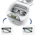 thumbnail image 7 of Life Basis Ultrasonic Jewelry Cleaner Ultrasonic Cleaner Machine 850ml (28 Ounces) LCD Screen with 5 Digital Timer Watch Stand CD Holder for Jewelry CD DVD Watches Glasses Makeup Brush, 7 of 7