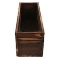 thumbnail image 2 of Wood Planter Box Decorative Window Box Planters Rectangular Planter Rustic Wooden Box Flower Pot Garden Container Succulent Plant Pot Wedding Decor, 2 of 8