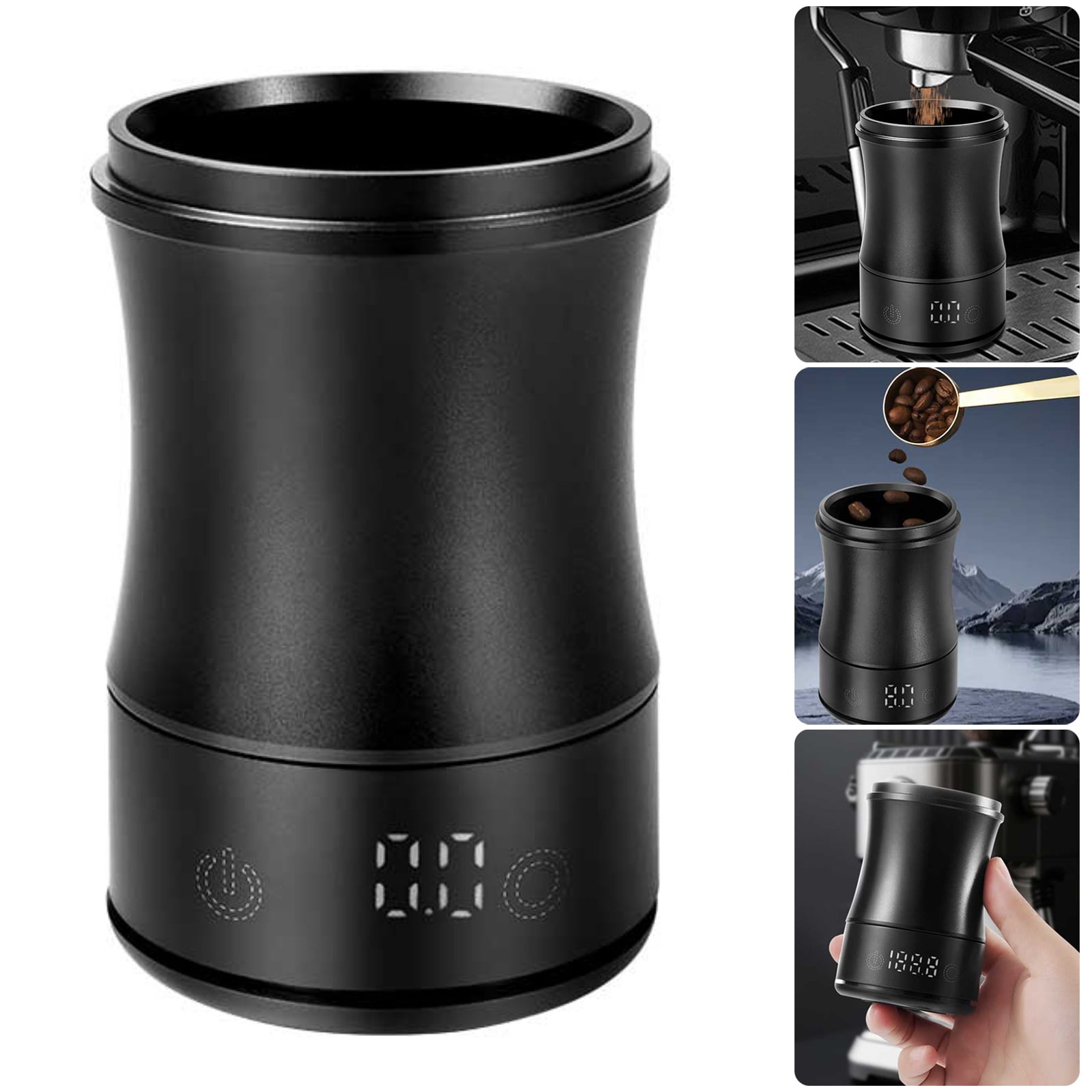 Coffee Powder Measuring Scale 500g Capacity Accurate Multifunctional LED Touch Panel Professional Tool
