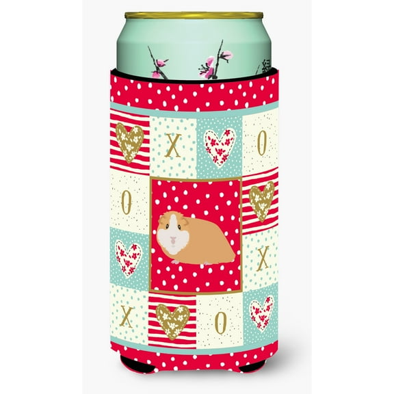 Carolines Treasures CK5427TBC American Guinea Pig Love Tall Boy Hugger Tall Boy multicolor