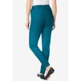 thumbnail image 2 of Woman Within Plus Size Fineline Stretch Denim Skinny Pull-On Jeans, 2 of 4