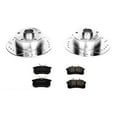 thumbnail image 3 of PowerStop Rear Z23 Evolution Sport Carbon-Fiber Ceramic Brake Pad and Drilled & Slotted Rotor Kit Fits: AUDI Select Models K3064, 3 of 10