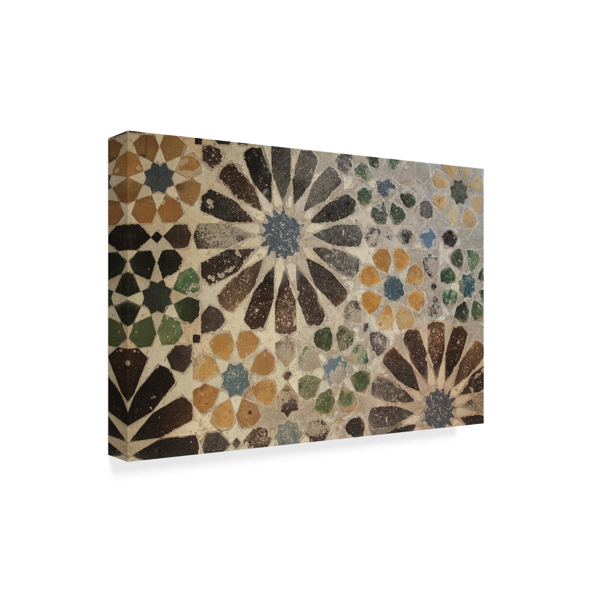 Trademark Fine Art 'Alhambra Tile I' Canvas Art by Sue Schlabach