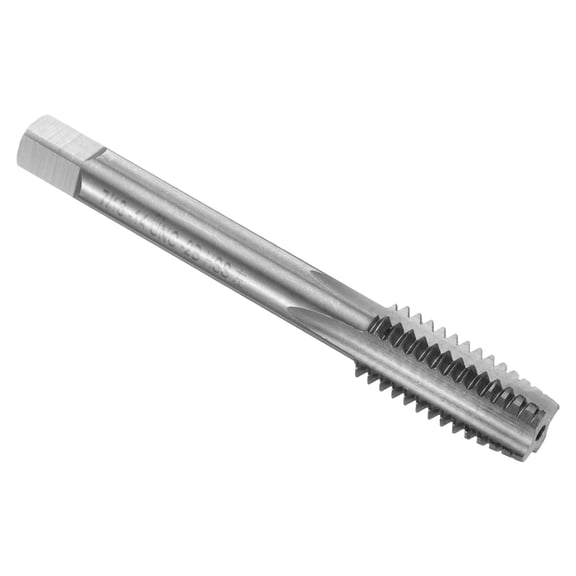 Uxcell Hand Plug Tap 7/16-14 UNC 2B Left Hand Thread Plug Style Taps Straight Flute Screw Tapping Threading Tool
