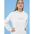 thumbnail image 2 of It's A Beautiful Day To Leave Me Hoodie Women -GoatDeals Designs, Female XX-Large, 2 of 4