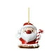 thumbnail image 2 of Christmas Tree Mini Pendant Ornaments Santa Claus Snowman Pendant Car Ornaments Acrylic Pendant, 2 of 7