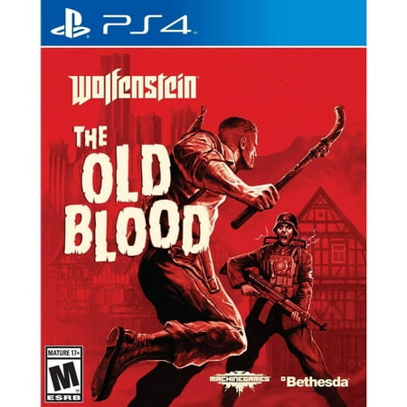 Wolfenstein: The Old Blood, Bethesda, PlayStation 4, (Best Old Ps4 Games)