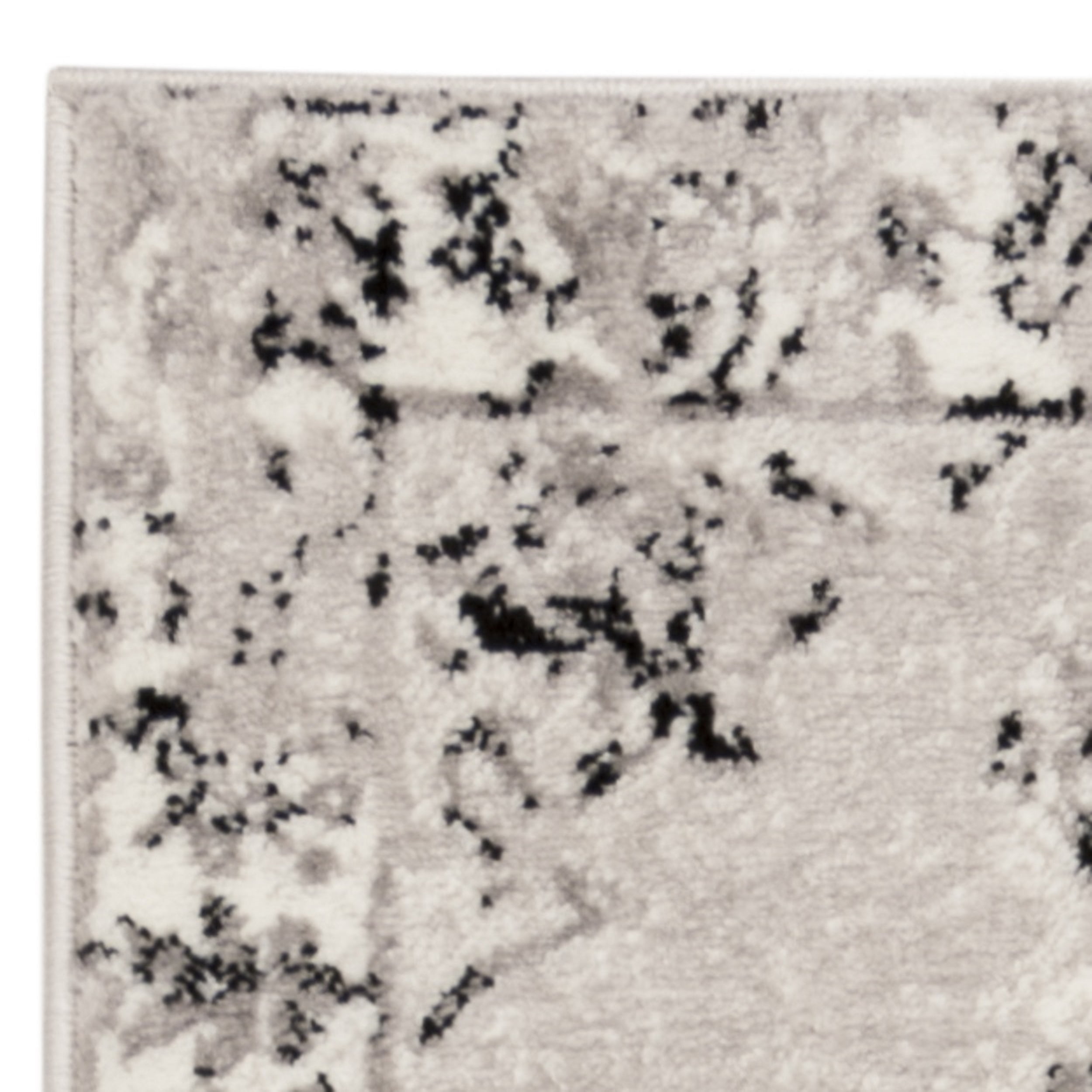 SAFAVIEH Skyler Nikeisha Floral Runner Rug, Grey/Ivory, 2' x 8'