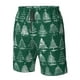 thumbnail image 4 of Balery Christmas Trees Traje de Baño Estilo Hawaiano para Hombre, Shorts de Secado Rápido con Bolsillos-3X-Large, 4 of 6