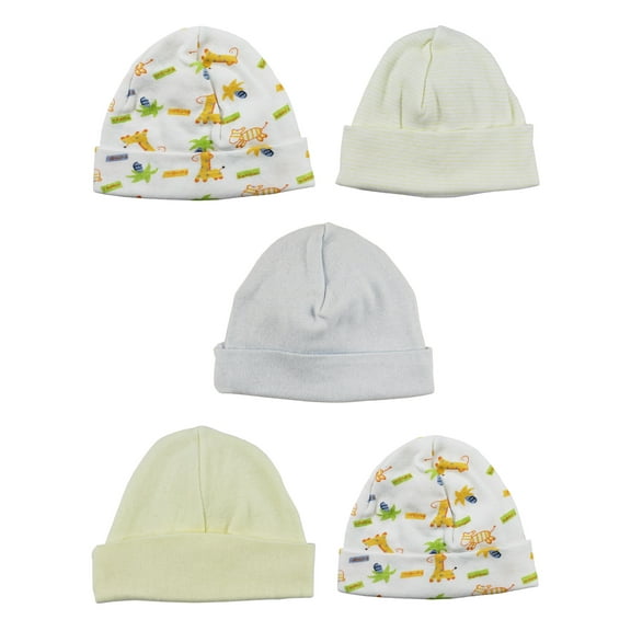Bambini Boys Baby Cap (Pack of 5)