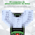 thumbnail image 2 of Telemetro Láser Distanciometer 100m BLOOSOM medidor láser distancia pantalla retroiluminada IP54, 2 of 4
