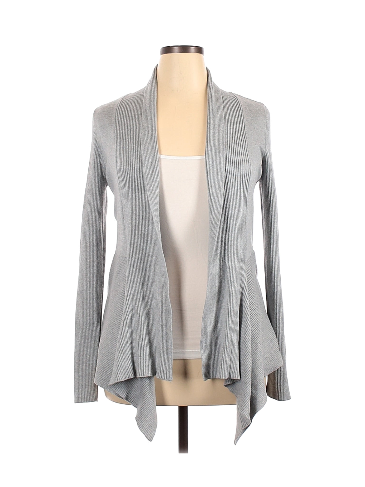 Verve Ami Grey Cardigan Sweater XL 