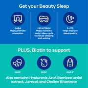 Dream Water Beauty Sleep Aid Drink Supplement; Melatonin 5mg, GABA, 5-HTP, plus Biotin for healthy skin, hair and nails; 2.5 oz liquid sleep shots, Zen Tonic 24-Count