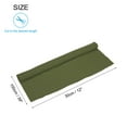 thumbnail image 2 of Uxcell Elastic Cuffs Ribbed Trims Cotton Fabric Knit Rib Stretch Tape Cuff Sleeve Waistband for Sewing Army Green 39"x12", 2 of 5