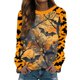 thumbnail image 1 of Sudadera con capucha y sombrero de bruja y calabaza de Halloween para mujer: jersey informal de manga larga para otoño, 1 of 6