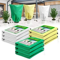 CoreLiving Plant Covers Freeze Protection, 23.6 x 31.5 Inch Winter Frost Blanket & Shrub Covers for Winter, Reusable Jacket for Outdoor Plants, Trees, Shrubs in Cold Weather