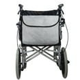 thumbnail image 1 of Accesorio de Bolsa de ruedas con bolsillo interior shamjiam Bolsa para silla de ruedas Gris, 1 of 7