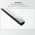 thumbnail image 3 of Hider Covers Durable Self-Adhesive Square Anti-extrusion Wire Organizer Extension Wiring Duct Protector Floor Cord Cover Cord Protector Power Cable Protector WHITE, 3 of 8