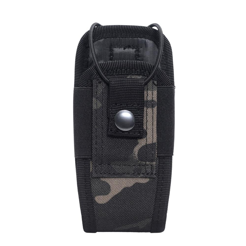 Tactical Radio Holder Molle Radio Pouch Case Heavy Duty Radios Holster Bag 