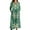 Green, variant on Christmas Dresses for Women Women's Fashion Dress Spring V-neck Long Sleeve Dress with Christmas Print for Holiday Party,Blue,L
