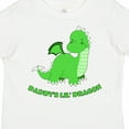 thumbnail image 4 of Inktastic Daddy's Lil' Dragon Cute Green Dragon Boys or Girls Toddler T-Shirt, 4 of 5