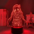 thumbnail image 3 of AVEKI Demon Slayer Nezuko Kamado lamp Anime LED Decor Lighting Child Christmas Gift Bedside Birthday Lampara Nightlight(16 Color with Remote),FDG156, 3 of 4